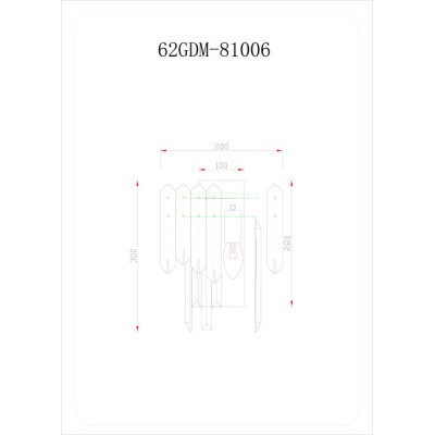 Бра  62GDM-81006