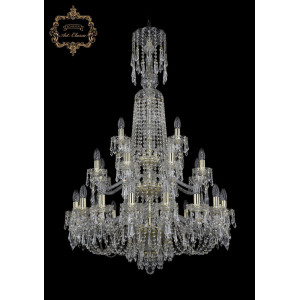 Подвесная люстра 11.23 11.23.16+8+4.300.3d.XL-130.Gd.Dr
