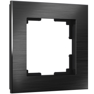Рамка Aluminium черный алюминий W0011708