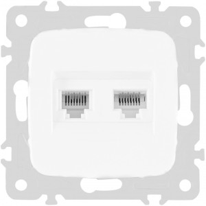 Розетка am-205 205.44-1.white